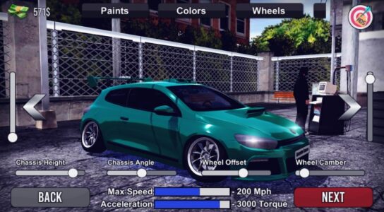 Screenshot Kangoo Drift Simulator Mod APK