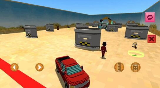 Screenshot Squad Battle: Craft World Mod APK