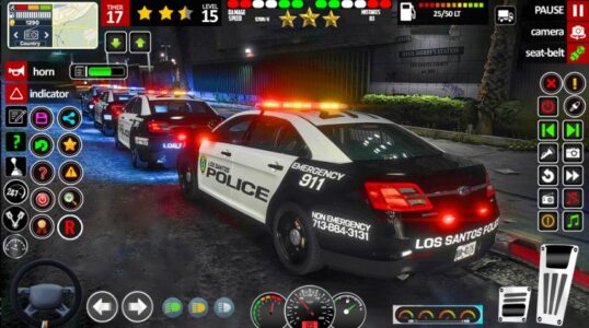 Screenshot Police Games: Cop Car Chase 3D Mod APK