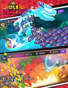 Screenshot Idle Dragons Mod APK