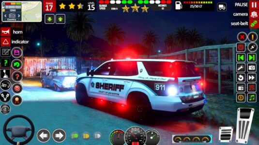 Screenshot Police Games: Cop Car Chase 3D Mod APK