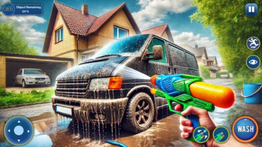 Screenshot Power Wash Cleaning Simulator Mod APK