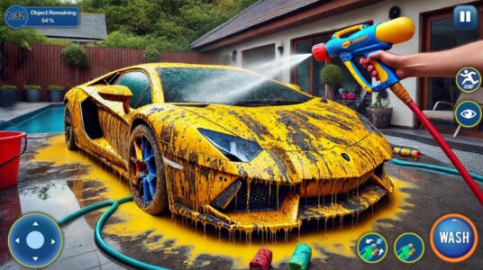 Screenshot Power Wash Cleaning Simulator Mod APK