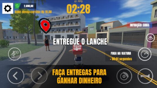 Screenshot Motovlog: Entrega Mil Grau Mod APK