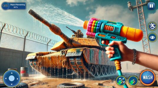 Screenshot Power Wash Cleaning Simulator Mod APK