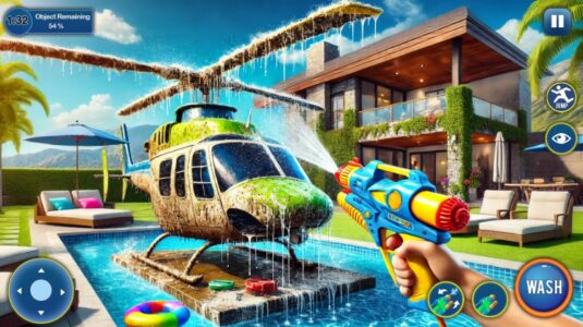 Screenshot Power Wash Cleaning Simulator Mod APK