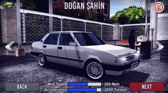 Screenshot Tofaş Drift Simulator Mod APK