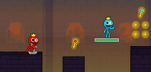 Screenshot Red and Blue Stickman 2 Mod APK