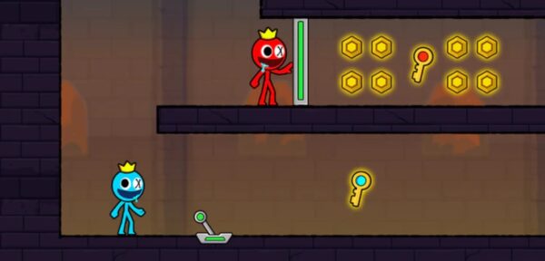 Screenshot Red and Blue Stickman 2 Mod APK