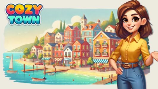 Screenshot Cozy Town: Build Explore Game Mod APK