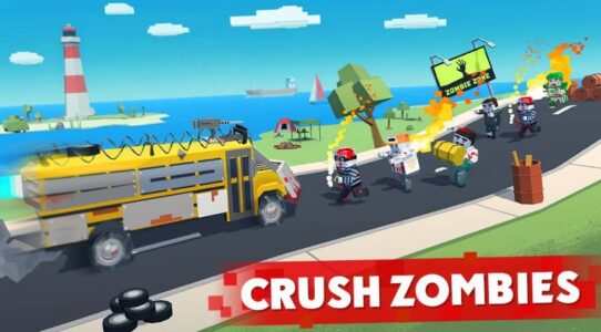 Screenshot Zombie Derby: Pixel Survival Mod APK