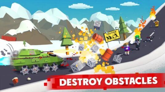 Screenshot Zombie Derby: Pixel Survival Mod APK