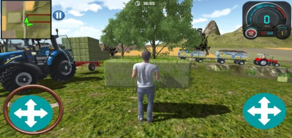 Screenshot Tractor Forest Farm Simulator Mod APK