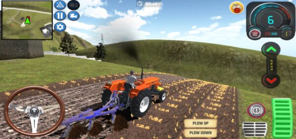 Screenshot Tractor Forest Farm Simulator Mod APK