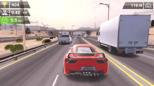 Screenshot Racing Traffic Car Speed Mod APK