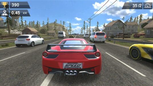 Screenshot Racing Traffic Car Speed Mod APK