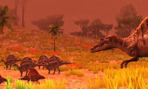 Screenshot Spinosaurus Simulator Mod APK