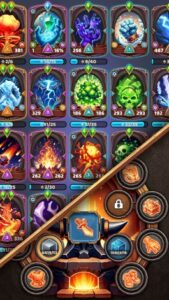 Screenshot Throne Holder: Card RPG Magic Mod APK