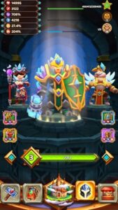 Screenshot Throne Holder: Card RPG Magic Mod APK