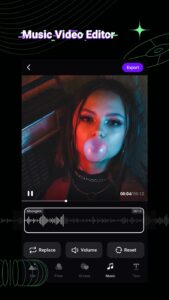 Screenshot Vieka - Music Video Editor Mod APK