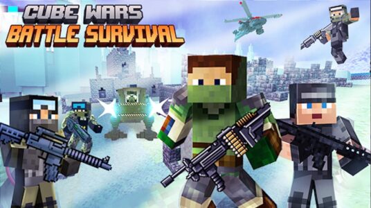 Screenshot Cube Wars Battle Survival Mod APK