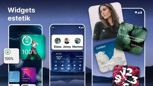 Screenshot Widgets iOS 15 - Color Widgets Mod APK