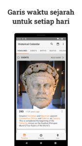 Screenshot Historical Calendar Mod APK