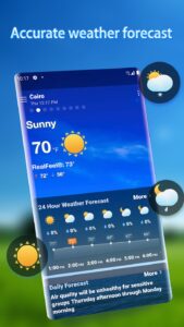 Screenshot Local Weather Alerts - Widget Mod APK