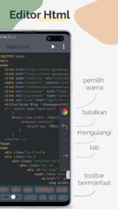 Screenshot TrebEdit - Mobile HTML Editor Mod APK