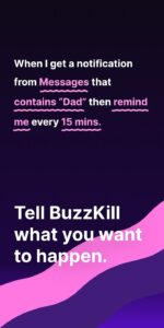 Screenshot BuzzKill Notification Manager Mod APK