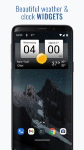 Screenshot Digital Clock & World Weather Mod APK