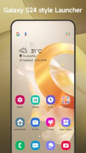 Screenshot Cool S24 Launcher Galaxy OneUI Mod APK