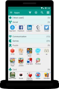 Screenshot Glextor App Folder Organizer Mod APK