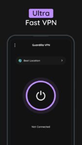 Screenshot Guardilla VPN Mod APK