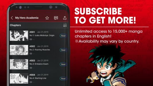 Screenshot MANGA Plus by SHUEISHA Mod APK