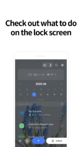 Screenshot LockScreen Schedule - Calendar Mod APK