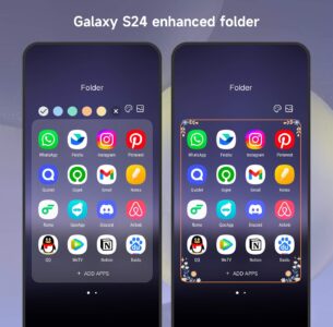 Screenshot Cool S24 Launcher Galaxy OneUI Mod APK