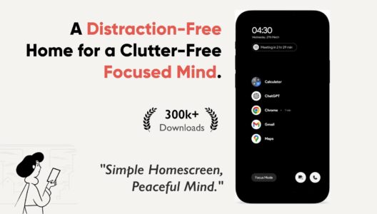 Screenshot Flow Minimalist Launcher Mod APK