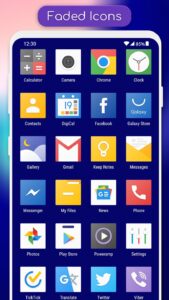 Screenshot Faded - Icon Pack Mod APK