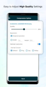 Screenshot Video & Image Compressor Mod APK