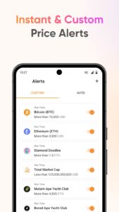 Screenshot Crypto Tracker - Coin Stats Mod APK