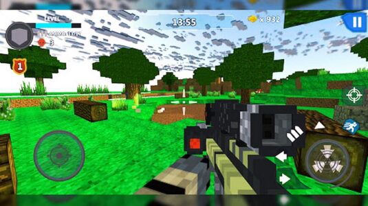 Screenshot Cube Wars Battle Survival Mod APK