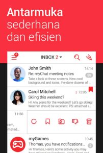 Screenshot myMail Mod APK