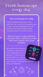 Screenshot Numia: Astrology and Horoscope Mod APK