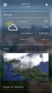 Screenshot Yahoo Weather Mod APK