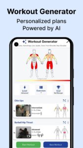 Screenshot MuscleWiki: Workout & Fitness Mod APK