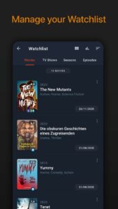 Screenshot Moviebase Mod APK