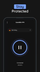 Screenshot Guardilla VPN Mod APK