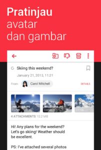 Screenshot myMail Mod APK