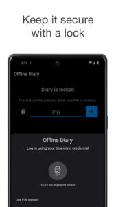 Screenshot Offline Diary Mod APK